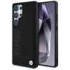 Etui BMW Leather Big Wordmark do Samsung Galaxy S25 Ultra czarny